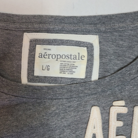AEROPOSTALE y2k Long Sleeve Logo Shirt - Picture 6 of 8